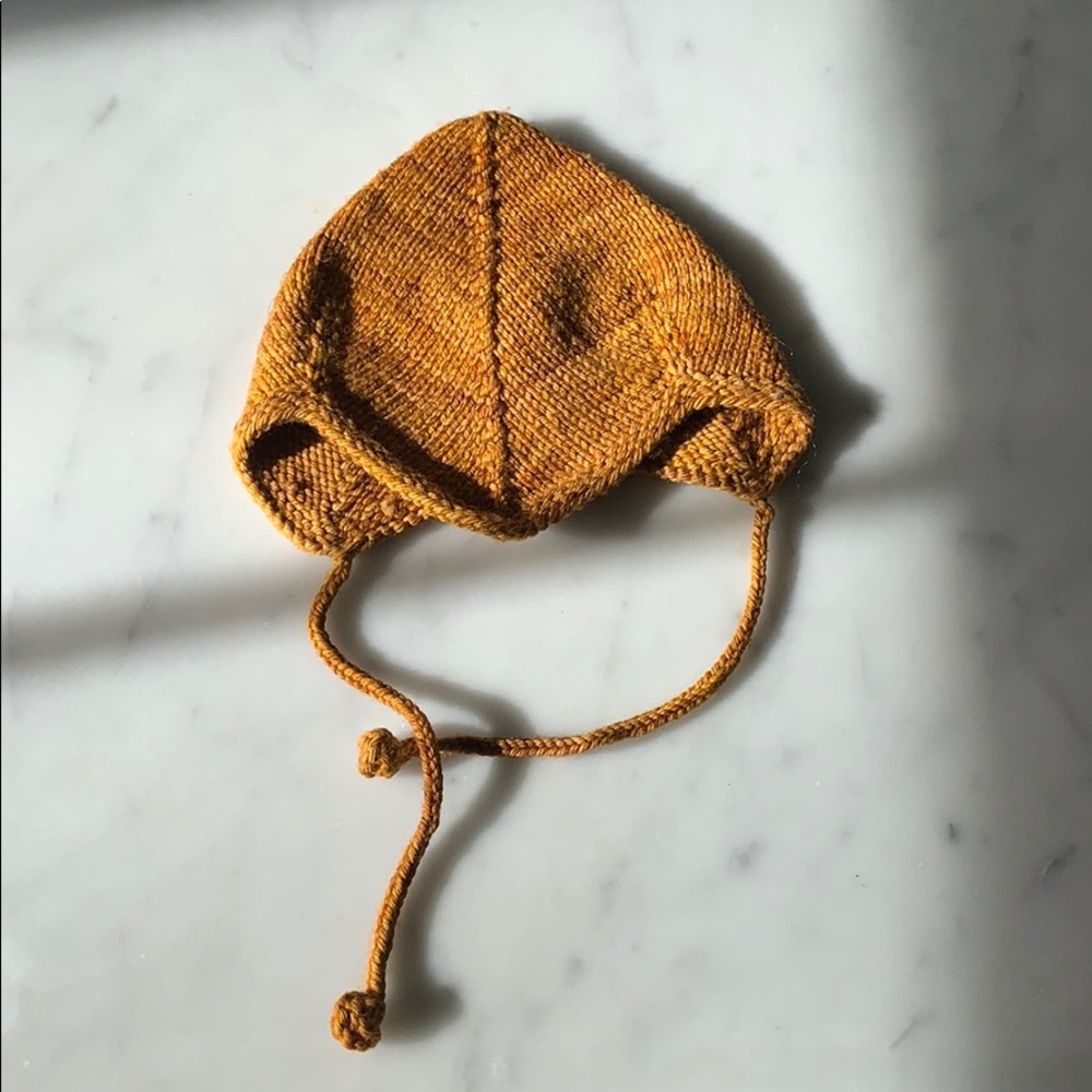 Misha and Puff winter bonnet size 0-6m